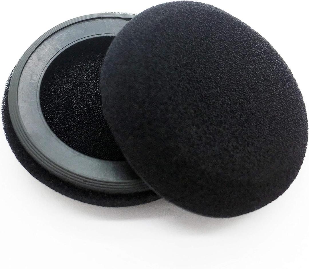 HW540 EncorePro Ear Pads by AvimaBasics | Premium Replacement Earpads Spare Foam Cushions Cover Repair Parts for Plantronics HW530 HW530D HW540D HW535USB HW545 HW545USB HW545-M Headsets (1 Pair)