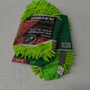 TurtIe Wax Wash Scrub Microfiber Sponge 2-in-1 Solution Achieve Professional Result (4" x 9.25" x 2") Light Green Quality Carwash Intense Shine No Water Spots, 2 Pack