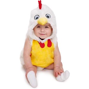 Kewlent Halloween Thanksgiving Infant Chicken Costumes Baby Rooster Costume For Girls And Boys (0-6 Months, Yellow)