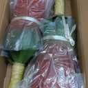 Ttranewsoo Artificial Agave Plants,Large UV Resistant Fake Agave Planters for Indoor and Outdoor Decorating Artificial Plants for Outdoors Fake Plants 2Pack, 28" Red