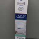 Gatco 853 Latitude II 18 Inch Grab Bar, ADA Compliant, Stainless Steel Bathroom Handicap Safety Bar, for Shower and Bathtub