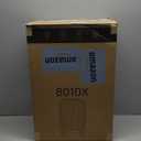 Carry On Luggage with Spinner Wheels, 8010S Aluminum Frame Zipperless Polycarbonate Hard Shell Suitcase (ZX-Core, Charcoal Metallic, 20 Inch)