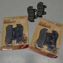 Front & Rear Brake Pads for Honda GL1100A GL 1100 A Goldwing Aspencade 1982-1983/VF1100 C/S V65 Magna/Sabre 1983-1986/GL1200 Goldwing 1200 Aspencade 1984-1987/CB500 TC Turbo/CB900 C Custom 1982