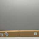 LazBlinds No Tools No Drill Cordless 1" Vinyl Mini Blinds, 100% Blackout Blinds for Indoor Windows, Room Darkening Privacy Window Blinds and Shades for Interior, 38" W x 64" H, Grey