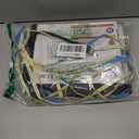 50FT COB Led Strip Lights, Uniform 6500K COB Rope Light,Bright Daylight White Lights,High Density,App/Remote Control,Indoor 24V Cuttable Cabinet Lights for Bedroom,Bookshelf,Showcase,Kitchen