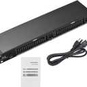 Audio Equalizer EQ-215 Dual Channel 15-Band Equalizer 1U Rack Mount 2-channel Stereo Graphic Equalizer Stereo Equalizer Graphic Equalizer