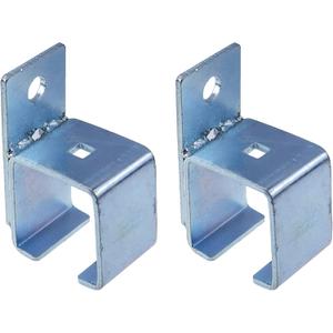 KUMGROT 2pcs Channel Trolley Track Hanger Strut Channel Support Hanger Bracket for All 1.97 Width Strut Channel Side Hanger