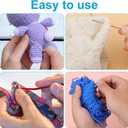 37 Pcs Yarn Needle Set, Yarn Darning Tapestry Needle Big Eye Blunt Sewing Needles Large-Eye Bent Tip Knitting Stringing Embroidery Needles for Tapestry Weaving Quilting Beading Crochet Projects