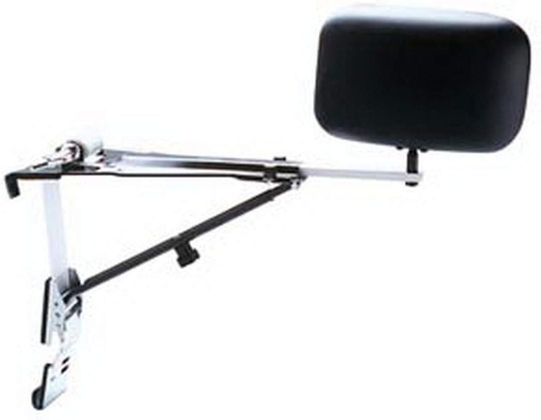 CIPA 11650 Door Mount Towing Mirror, Black