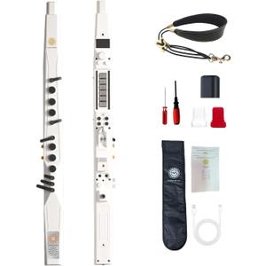 MK EWI, Performance-grade Electronic Wind Instrument, Wind Synth With Bulit in OTG Recording, Rechargeable, 68 Sounds, 5W High-power Cavity Speaker, For Professionals