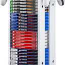 Nargos Video Game Storage Tower for PS5/ PS4/ PS3/ PS2/ Xbox One/Xbox 360 and Xbox Series X/S/Wii/Switch/Switch 2 Game Cases, DVD and Blu-Ray Disks Organizer (23 PCS)