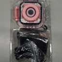 PROGRACE Pool Toy & Kids Underwater Camera - IP68 Waterproof Action Camera for Boys Ages 3-12, 1080P Video, 32GB Card, Mount for Bike & More, Birthday Gift for Diving, Swimming, Riding, Snorkeling (Pink)