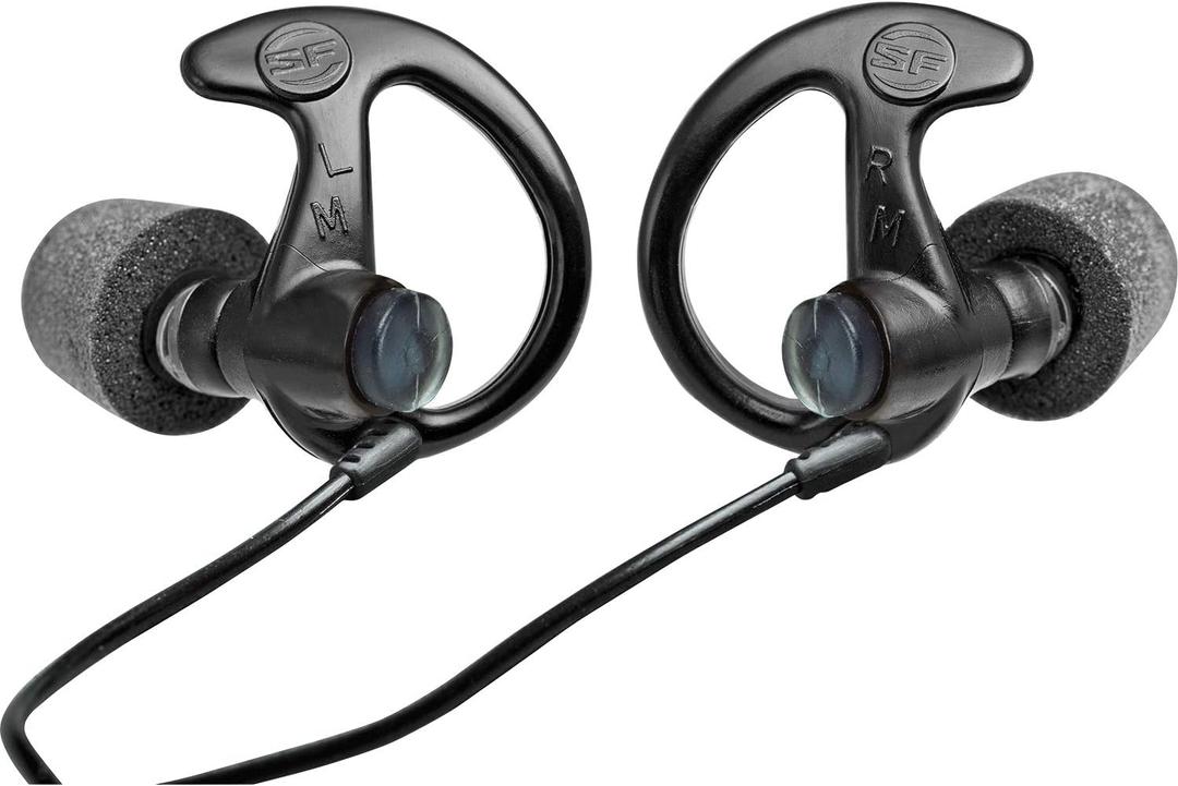 SureFire EP10 Sonic Defenders Ear Plugs (1 Pair) (1 Count (Pack of 1), Black)