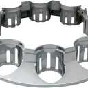 GG Grand General 40220 Chrome ABS Plastic Front Axle Cover with Lock