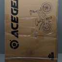 KORIMEFA Freestyle BMX Bike 18 20 inch Kids Boys Trick Bicycle for 7-12 Years Old, Pro Pegs/Guro Could Choose, Hi-Ten Steel Frame, Beginner-Level to Advanced Riders (Black)