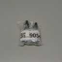 DropperStop 1oz Amber Glass Dropper Bottles (30mL) with Tapered Glass Droppers - Pack of 2