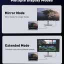 HDMI to VGA Adapter Cable 6FT [Metal Case, Nylon Cable] 1080P@60Hz HDMI Male to VGA Male Uni-Directional Braided Cord for Computer, Laptop, Monitor, Roku, Xbox, Graphics Card More