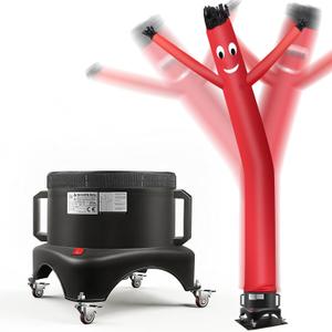 12FT Inflatable Dancing Man with 3/4HP Blower, Highly Durable and Tear Resistant Polyester Polyamide Nylon Inflatable Man Dancing, Waving Inflatable Tube Guy