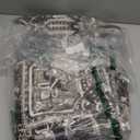 WITSHOCK Living Room Area Rugs 4x6: Washable Rug Boho Soft Non-Slip Low Pile Stain Resistant Foldable Carpet for Bedroom Playroom Dining Room Office Kitchen Farmhouse Home Decor Rug-Bitter Black