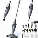SENMO Steam Mop, 14-in-1 Detachable Steam Cleaner for Home and Floor, 1300W 228F Deep Cleaning MultiPurpose Steamer with 14 Attachments for Floor, Tile, Grout, Furniture, Carpet, Wall (Black)