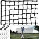 Golf Practice Net,Heavy Duty Nylon Golf Hitting Net,Golf Net Outdoor Indoor with Wire Hanging Kit,Golf Nets for Backyard DrivingGolf,Baseball, Hockey, Soccer10/15/20/25/30ft