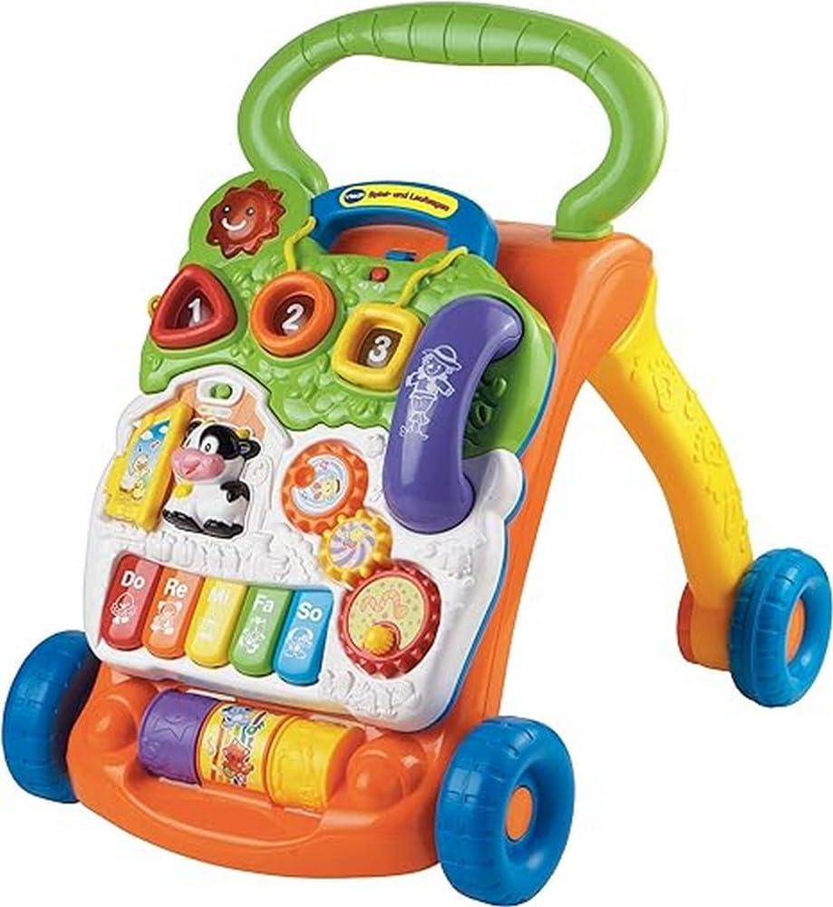 VTech Baby Walker with Activity Chart Comes in Frustration Free Packaging