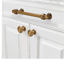 Asidrama 10 Pack 3.75 Inch(96mm) Antique Brass Kitchen Cabinet Handles, Cabinet Pulls Kitchen Cabinet Hardware for Cupboard Drawer Pulls