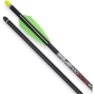 TenPoint 20-Inch Pro Elite 400 Carbon Crossbow Arrows, Alpha Nocks (3 Pack)