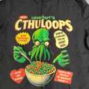 Cthuloops Cereal Parody T-Shirt for Horror Fans - Cthulhu T-Shirt XL