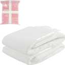 CutiePlusU Adult Diapers Heavy Absorption Dry Surface Disposable Adult Diaper All Night-White 2 Pieces (Medium 28"-38")
