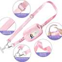 Crossbody Lanyard Teacher (Pink)