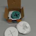 TV Wire Hider Kit for Wall Mount TV, White in Wall Cable Management Kit, Includes 2 Pass Throughs and Hole Saw Drill Attachment for Easy Install