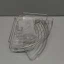 STEUGO 2 Pack Shower Caddy Corner, Bathroom Corner Shower Shelfs, Adhesive Wall Mounted Shower Caddy with 4 Movable Hooks, No Drilling Shower Shelf, Stainless Steel Silver.