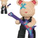 TK Teddy Bear Micro Building Blocks Set(4500Pieces) Winktoys Christmas Bear Building Blocks Gift for Adult and Kid