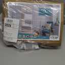 QWR Reinforced Cat Screen Door,Fits Door Opening Size 32''x 80'',Thickened Cat Proof Screen Door Mesh with Zipper Closure for Living Room,Kitchen,Bedroom.