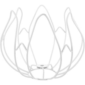 Housoutil Wire Lampshade Frame Lamp Shade Frame Metal Cage Guard Clip on Bulb Holder DIY Flower Shape Wire Shade Vintage Pendant Light Cover for Ceiling Light Table