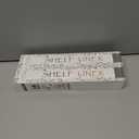 2 x Cooyes Shelf Liner  Non-Slip Cabinet & Drawer Liner for Kitchen  Non-Adhesive Waterproof Shelf Paper with Modern Pattern  Durable EVA Cabinet Mat  Easy to Cut (Brown,17.5" W x 78.7" L)