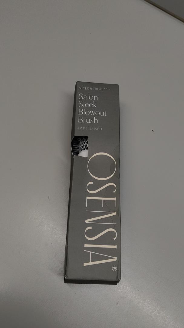 Medium Round Brushing Brush  Ceramic Hair Brush for a Smooth Salon Style Look  Professional Brushing Brush Ideal for All Hair Types  43 mm