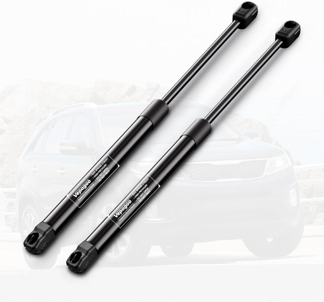Vepagoo 6267 Front Hood Struts Shock Compatible with 2011-2015 Kia Sorento Base/EX Luxury/EX/LX/Limited/SX Sport Utility 4-Door Hood, Bonnet Lift Support Replacement 917082, D96267, SG350009