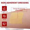 Xeroform Petrolatum Dressing 2"x2", 28 PCS Non-Adherent Gauze for Low Exudating Wounds, Fine Mesh Gauze Pads for Burns, Abrasions, Lacerations, Skin Grafts and Surgical Incisions