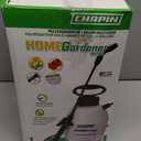 Chapin USA 20004 Pump Sprayer, 1 Gallon, Lawn and Garden, Hand Pressurized, Anti-Clog Filter, Adjustable Spray Nozzle, Spraying Plants, Watering, Weeds, Fertilizer and Pests, Translucent