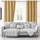KAMANINA 1 Inch Double Curtain Rods for Windows 72 to 144 Inches (6-12 Feet), Champagne Gold Heavy Duty Double Curtain Rod, Telescoping Drapery Rod with Netted Texture Finials