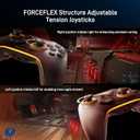 FLYDIGI VADER 5S Wired Controller for Xbox Series X|S, Xbox One, Windows 10/11, FORCEFLEX Adjustable Tension Joysticks, FORCESWITCH Triggers, 6 Remappable Buttons, 3.5mm Audio Jack