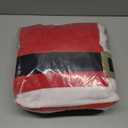 LEIQI Christmas Bathroom Decoration Set 4Pcs with Toilet Cover, Rugs, Cover Paper Box Cover Festive Indoor Party Decor