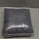 Couch Cushion Covers for Sectional Sofa L Shape Washable Separate Seat Chaise Couch Cover Stretch Sofa Slipcovers with 2 Pcs Pillowcases(3 Seater + 1 Chaise, Dark Grey)