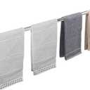TocTen Bath Towel Bar - Thicken SUS304 Stainless Steel Bathroom Towel Holder, Towel Rod for Bathroom Heavy Duty Wall Mounted Towel Rack Hanger (36IN, Polished Chrome)