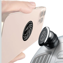 Universal Car Phone Mount Magnetic - All-Metal Car Mount for Smartphone & GPS - Cell Phone Holder for Car Dashboard. +100 to Safeness & Comfort