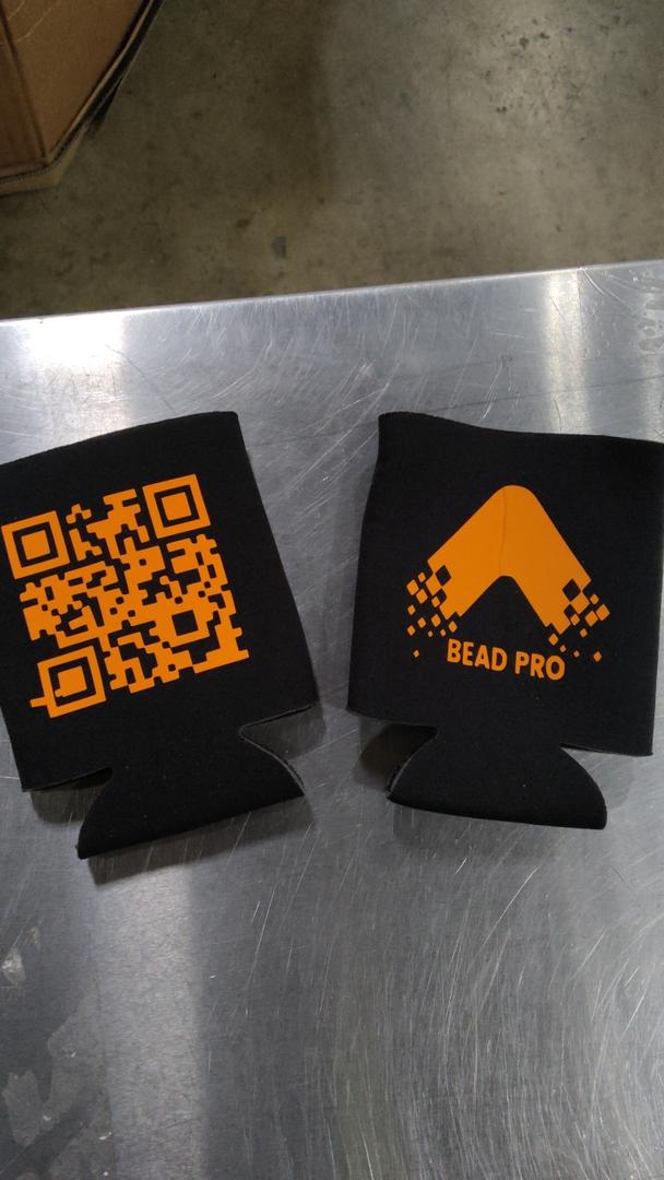 Bead Pro Can Coolers Black 35 Pcs