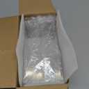 Pre-Assembled Jumping Spider Enclosure, Acrylic Terrarium with Magnetic Door & All-Side Ventilation, Habitat for Spiderling, Mantis, Tarantula, Snail, 3.5"×3.5"×7" (Tweezer & Temp Sticker Included)