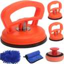 Dent Remover Tool for Car, Car Body Repair Dent Removal Tools, Orange Suction Cup Dent Puller, Hail Damage Repair Kit Dent Puller Tool